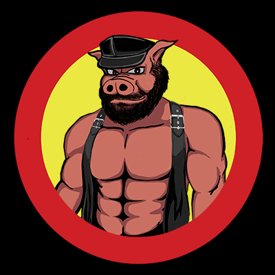 Oink4Now logo, kink-friendly gay hookup community